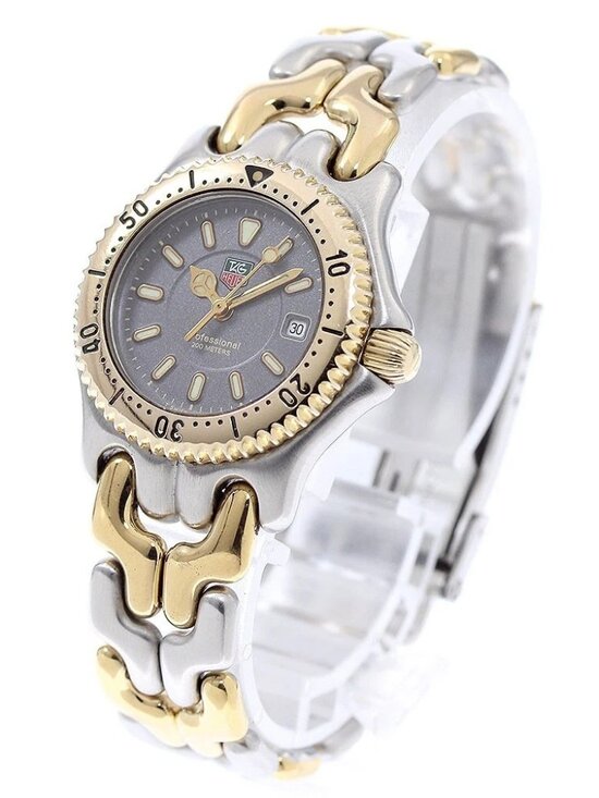 TAG HEUER S/el WG1320-R0 Date Gray Dial Quartz Ladies Watch main image 5